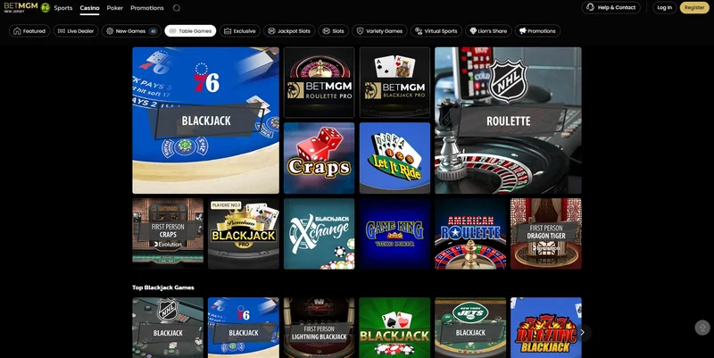Betmgm Casino withdrawal interface showing fast payout options